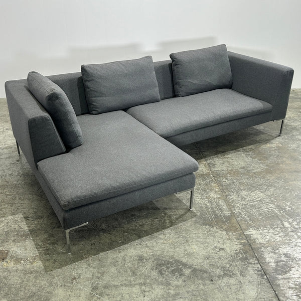 B&B Italia Charles Sectional Sofa by Antonio Citterio @ REHAUS