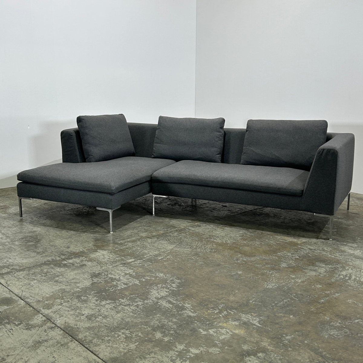 B&B Italia Charles Sectional Sofa by Antonio Citterio @ REHAUS