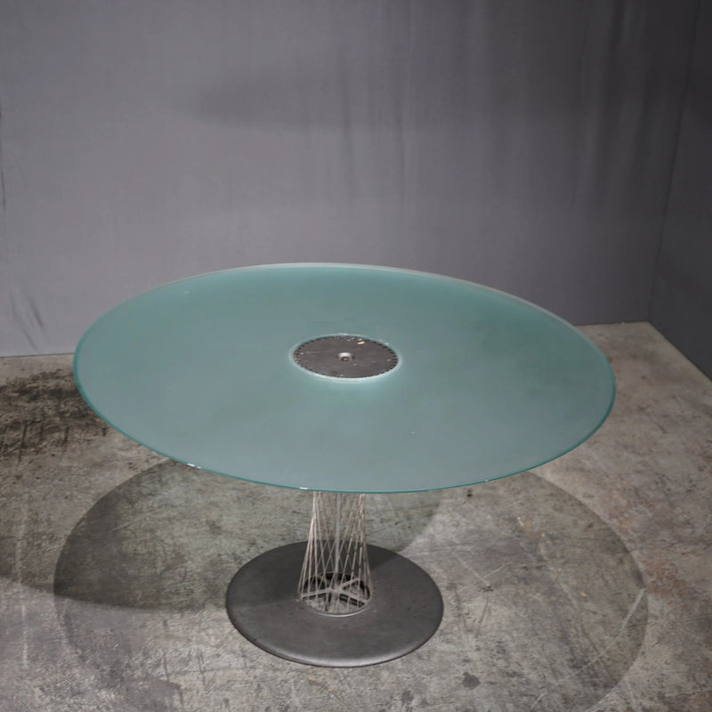 B&B Italia Glass Roundtable by Andreas Ssteriko - REHAUS - B&B Italia