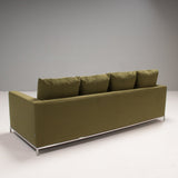 B&B Italia Green Velvet George Four - Seat Sofa by Antonio Citterio - REHAUS - Antonio Citterio