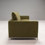 B&B Italia Green Velvet George Four - Seat Sofa by Antonio Citterio - REHAUS - Antonio Citterio