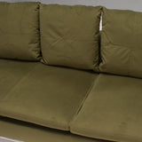 B&B Italia Green Velvet George Four - Seat Sofa by Antonio Citterio - REHAUS - Antonio Citterio