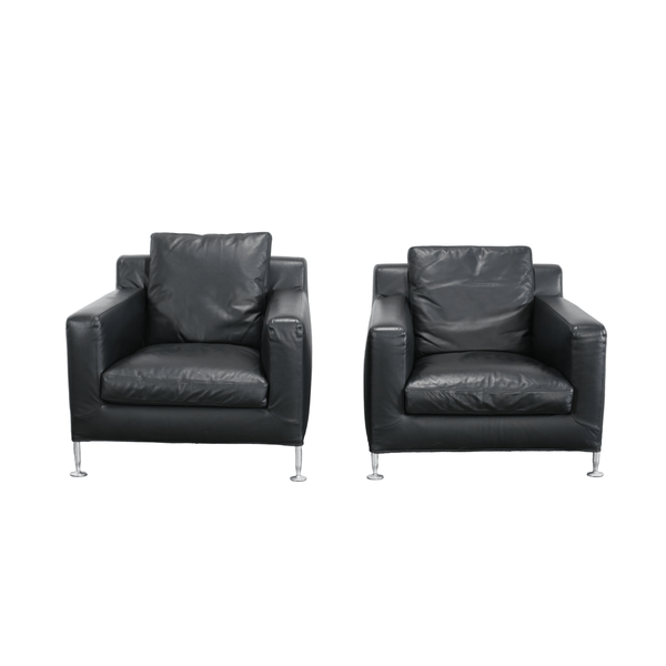 B&B Italia Harry Armchairs, Set of Two