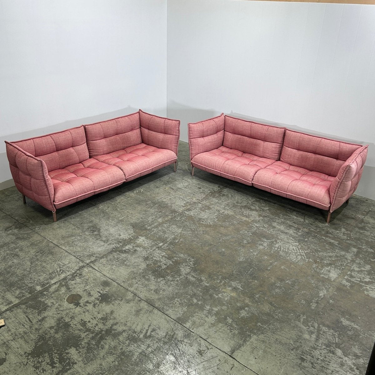 B&B Italia Husk Sofas by Patricia Urquiola, Set of Two @ REHAUS