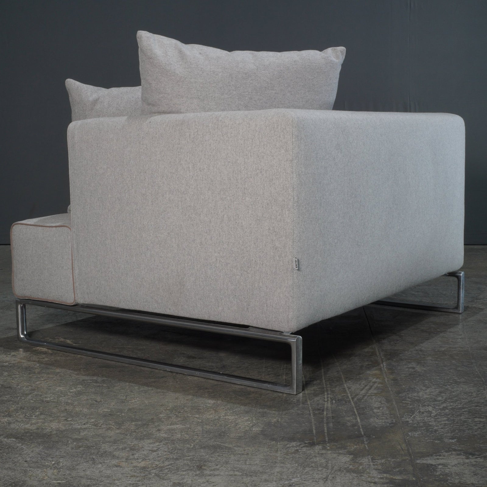 B&B Italia Solo Grey Armchair @ REHAUS