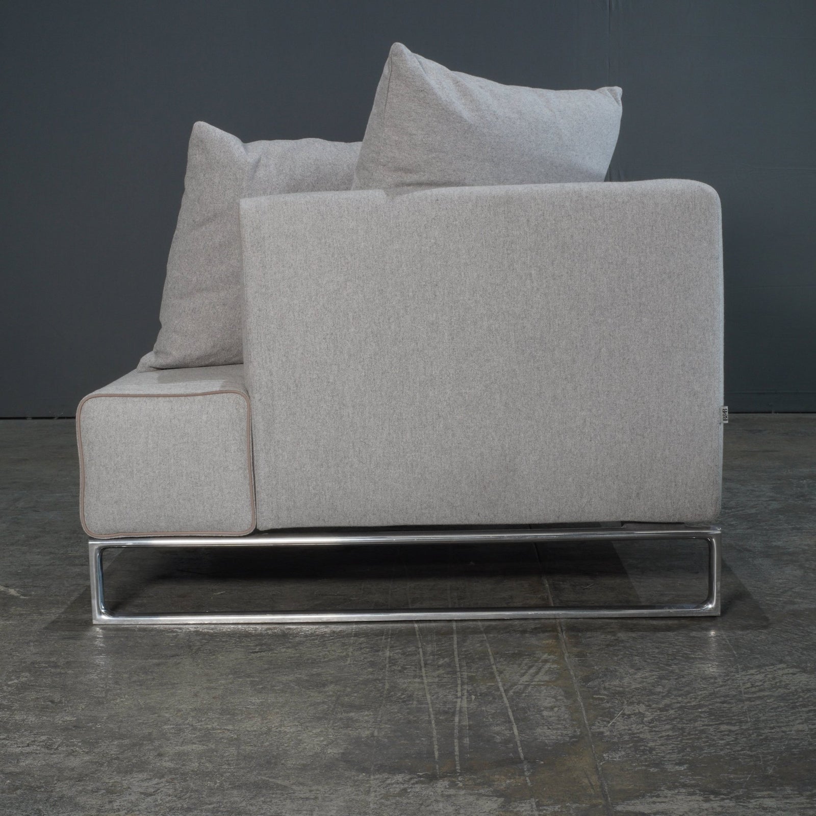 B&B Italia Solo Grey Armchair @ REHAUS