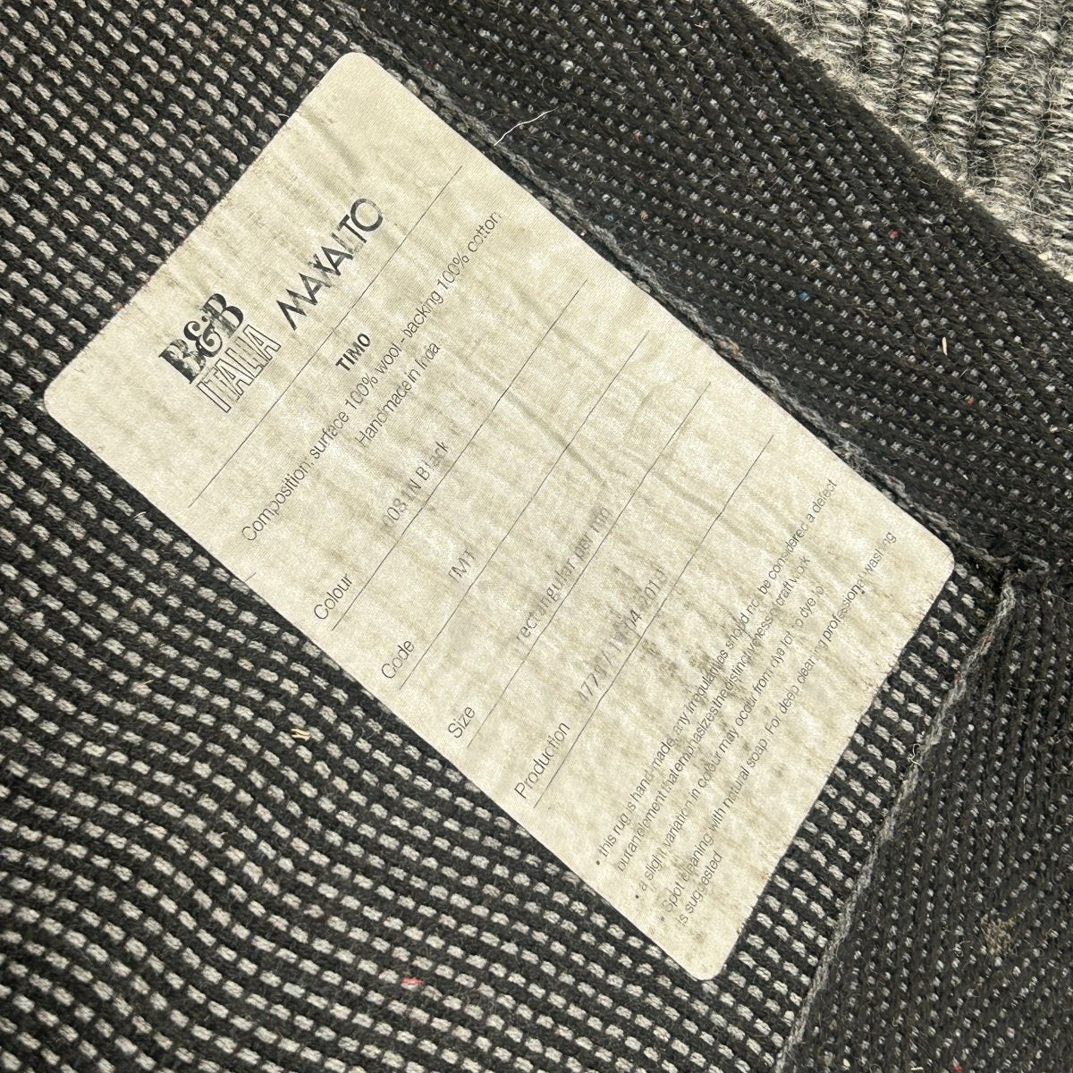 B&B Italia Timo Rug by Studio Juma @ REHAUS