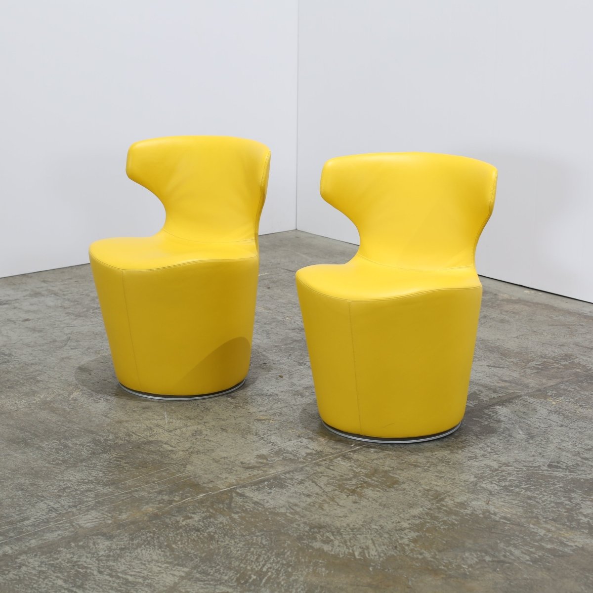 B&B Italia Yellow Papilio Chairs by Naoto Fukasawa, Set of Six @ REHAUS