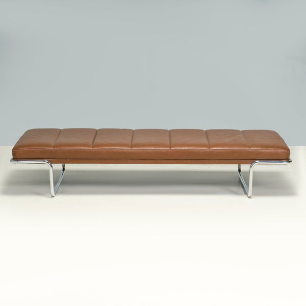 Bernd Münzebrock for Walter Knoll Brown Leather Daybed - REHAUS - Walter Knoll