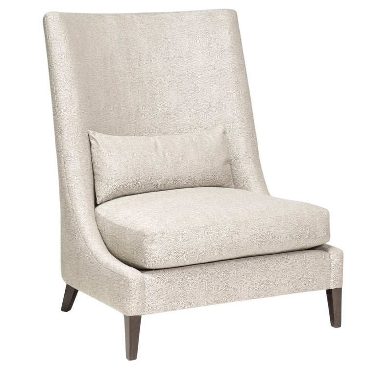 Bespoke Light Grey High Back Armchair - REHAUS - Bespoke