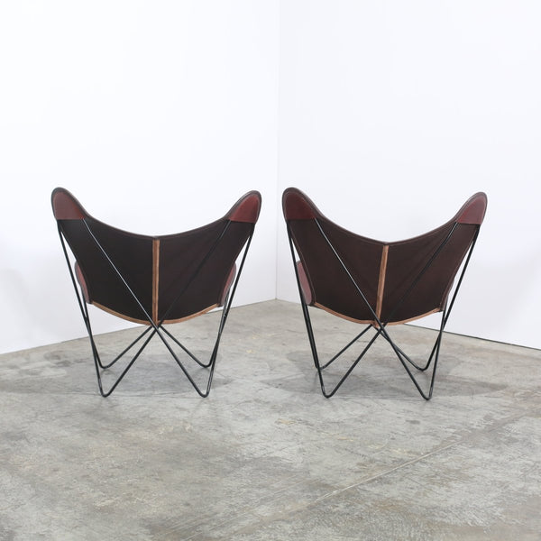 BKF Butterfly Chairs by Jorge Ferrari Hardoy, Set of Two @ REHAUS