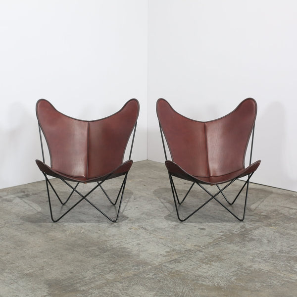 BKF Butterfly Chairs by Jorge Ferrari Hardoy, Set of Two @ REHAUS