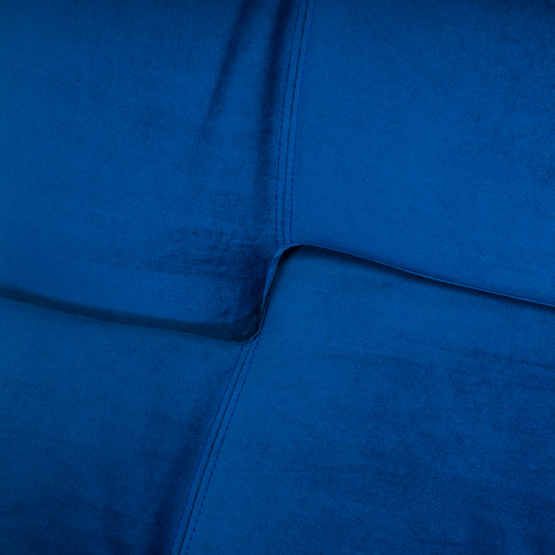 Heal’s Hinge Blue Velvet Sofa Bed