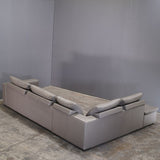 BoConcept Leather Mezzo Corner Chaise Sectional Sofa @ REHAUS