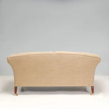 British Victorian Max Rollitt Dean Green Velvet and Beige Fabric Sofa - REHAUS - Max Rollitt