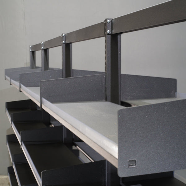 Cantilever Double Sided Shelving Unit @ REHAUS