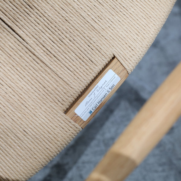 Carl Hansen & Son CH24 Wishbone Chair by Hans Wegner, Set of Six @ REHAUS