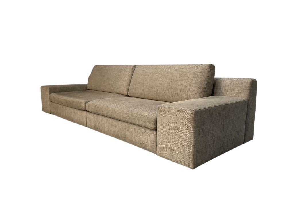 Cassina 235 - 238 Mister 4 - Seat Sofa - In Natural Linen Fabric @ REHAUS