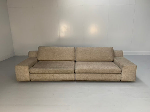 Cassina 235 - 238 Mister 4 - Seat Sofa - In Natural Linen Fabric @ REHAUS
