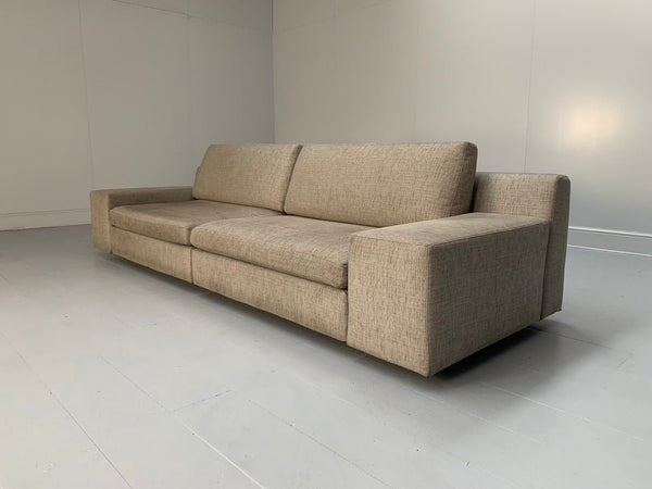 Cassina 235 - 238 Mister 4 - Seat Sofa - In Natural Linen Fabric @ REHAUS