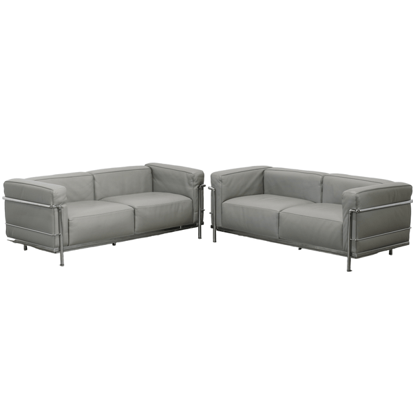 Cassina 3 Fauteuil Grand Confort Sofas, Set of Two