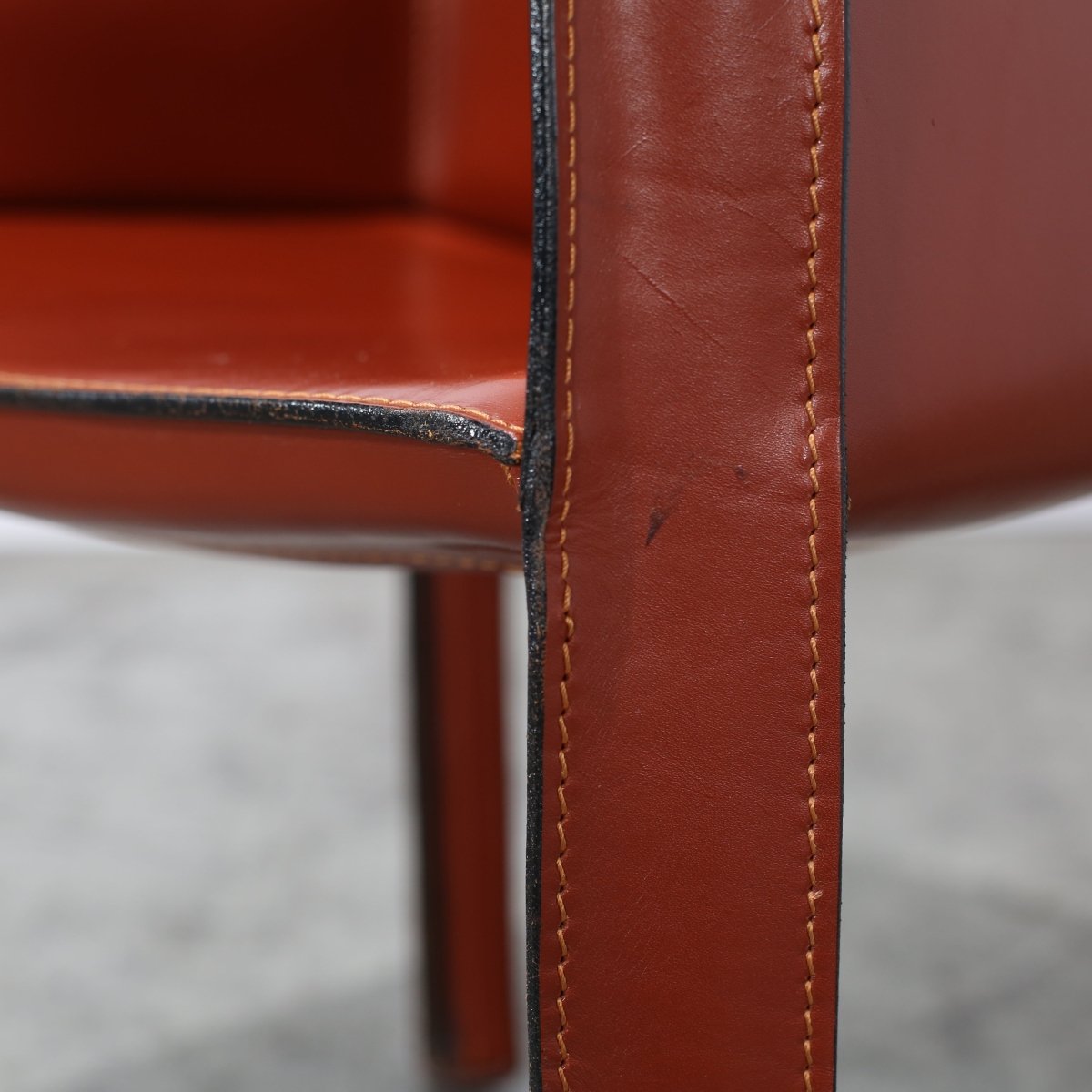 Cassina 413 Cab Armchairs by Mario Bellini, Set of Four @ REHAUS