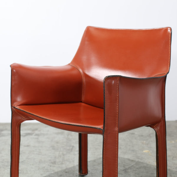 Cassina 413 Cab Armchairs by Mario Bellini, Set of Four @ REHAUS