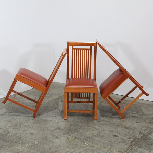 Cassina 614 Coonley 2 Chairs by Frank Lloyd Wright, Set of Six @ REHAUS