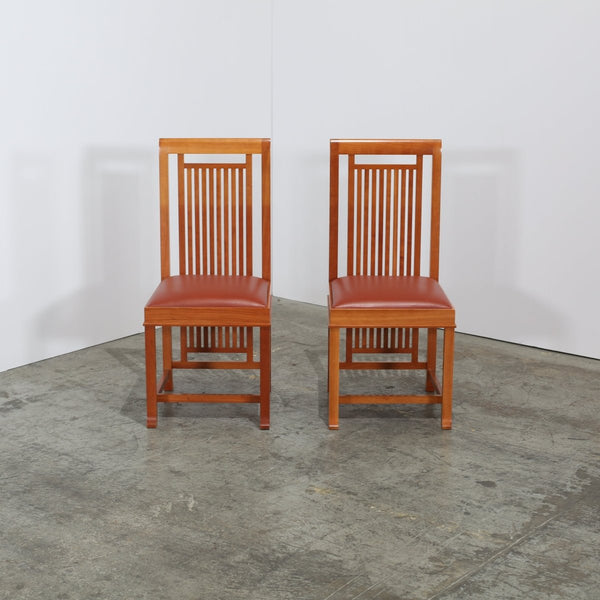 Cassina 614 Coonley 2 Chairs by Frank Lloyd Wright, Set of Six @ REHAUS