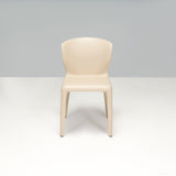 Cassina by Hannes Wettstein 367 Hola Cream Leather Dining Chairs, Set of 4 - REHAUS - Hannes Wettstein