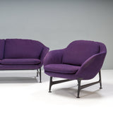 Cassina by Jaime Hayon Vico Purple Two Seater Sofa and Armchairs, Set of 3 - REHAUS - jaime Hayon