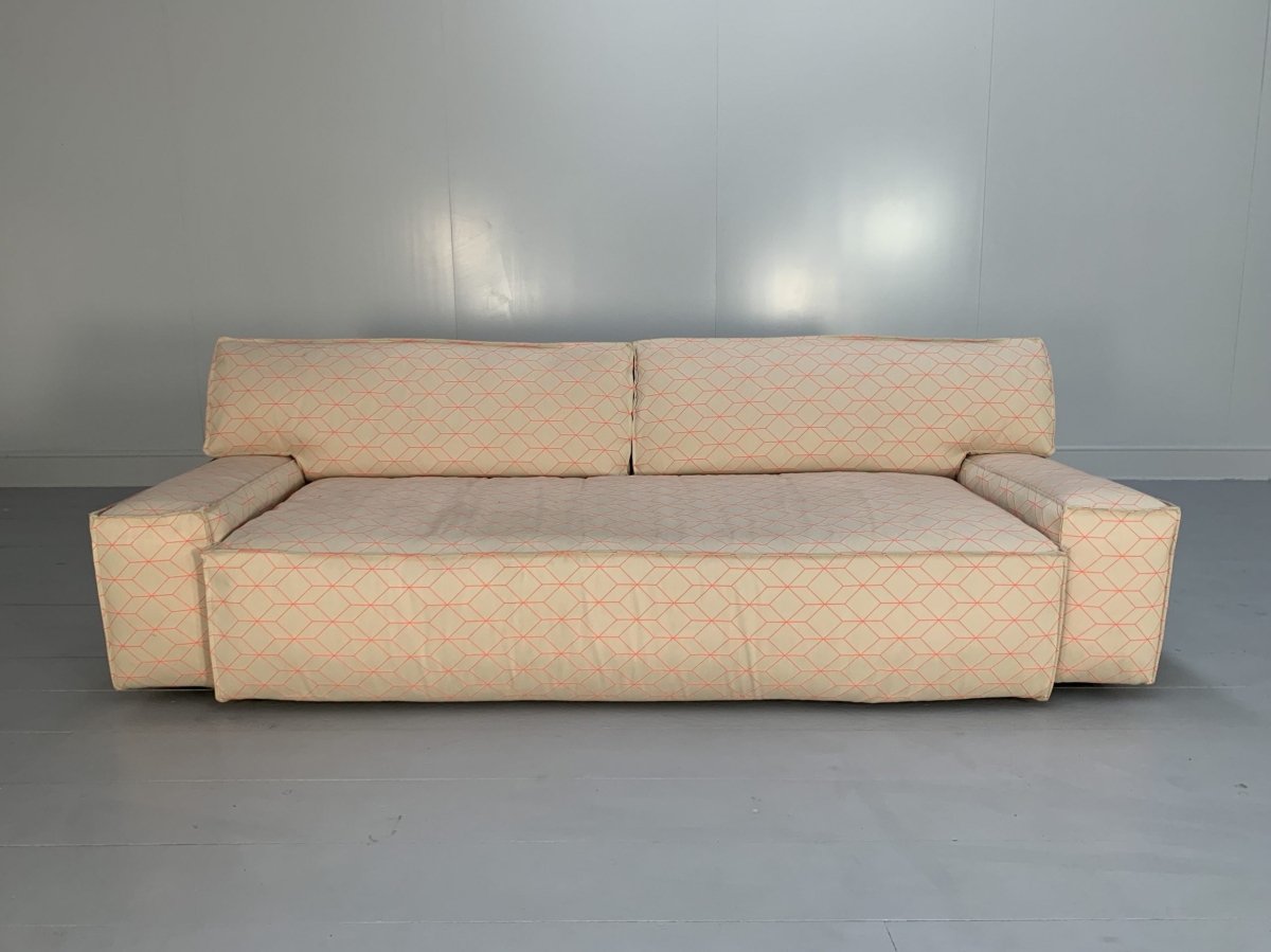 Cassina MyWorld 4 - Seat Sectional Sofa - In Geometric - Print Canvas @ REHAUS