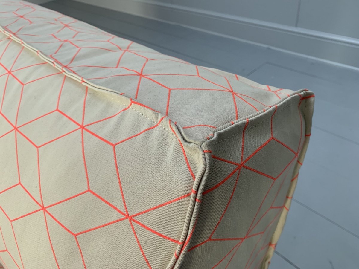 Cassina MyWorld 4 - Seat Sectional Sofa - In Geometric - Print Canvas @ REHAUS