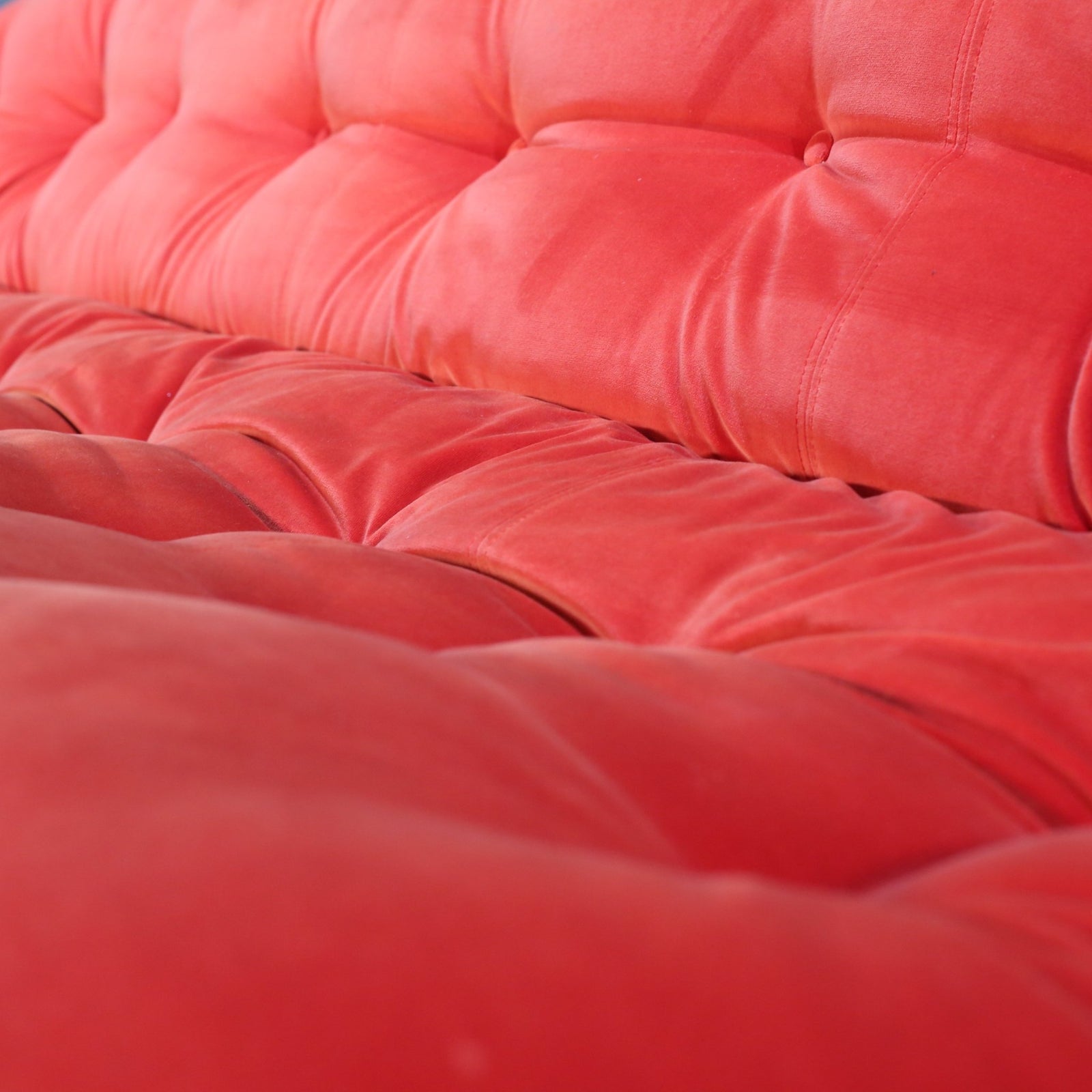 Cassina Soriana Three Seater Sofa and Ottoman by Afra & Tobia Scarpa @ REHAUS