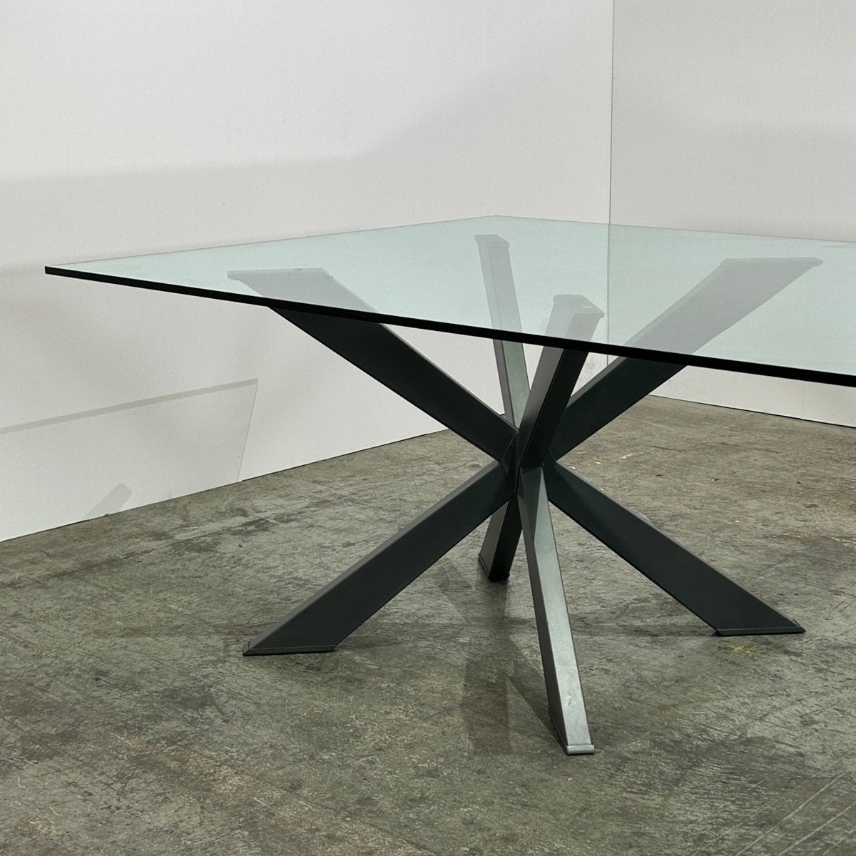 Cattelan Italia Custom Spyder Glass Dining Table @ REHAUS