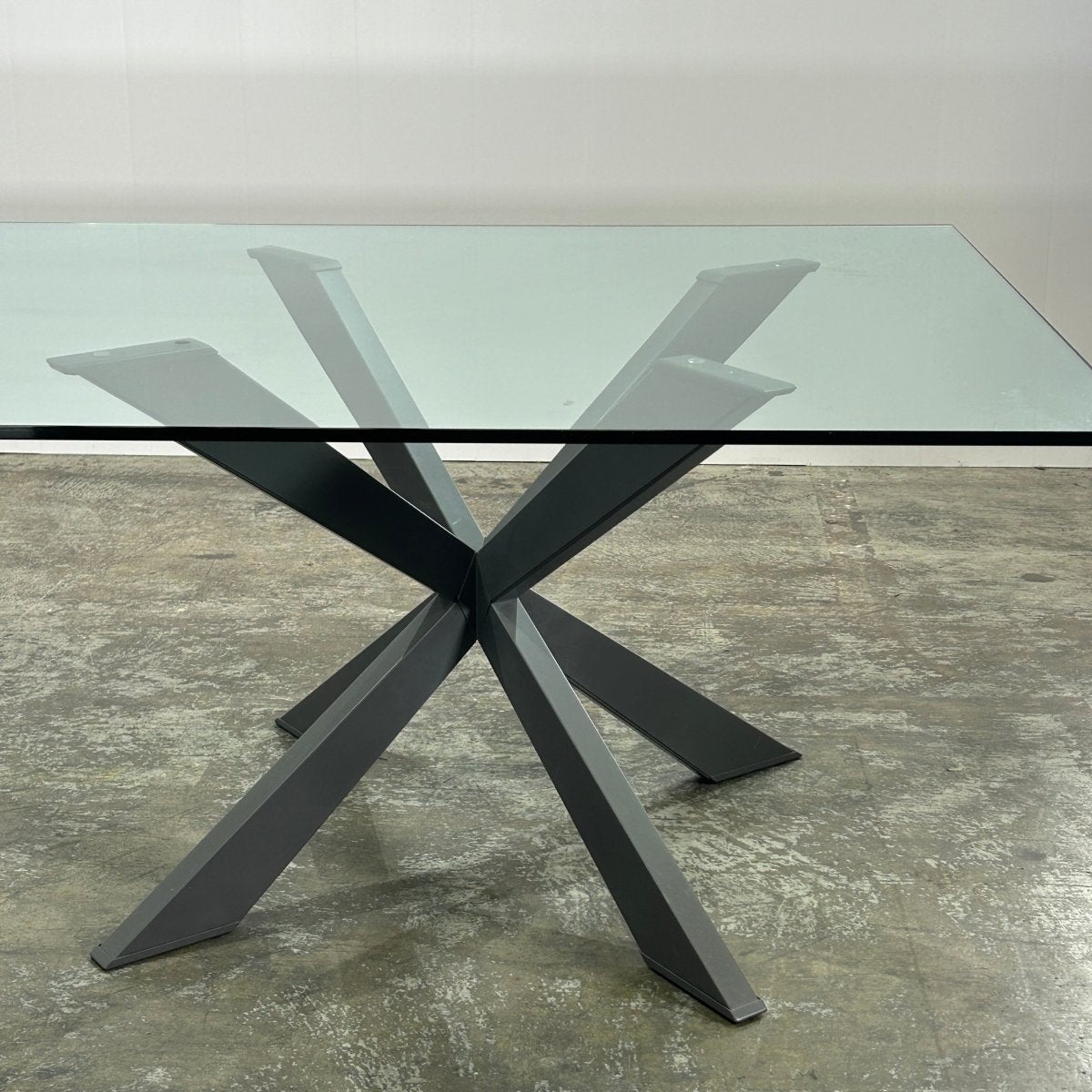 Cattelan Italia Custom Spyder Glass Dining Table @ REHAUS