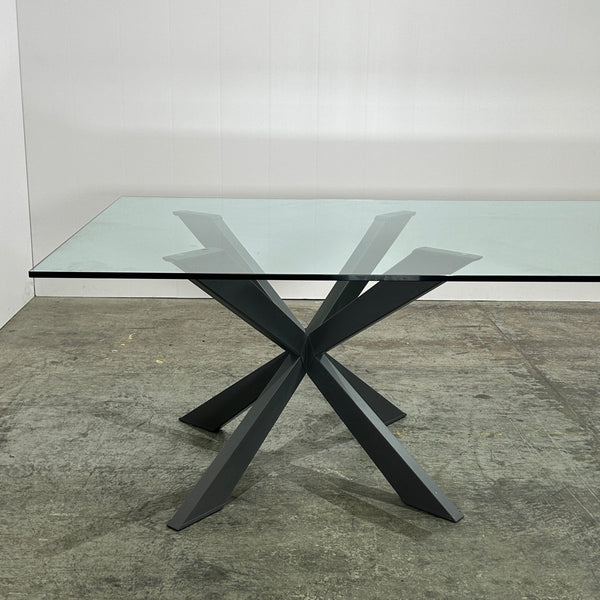 Cattelan Italia Custom Spyder Glass Dining Table @ REHAUS