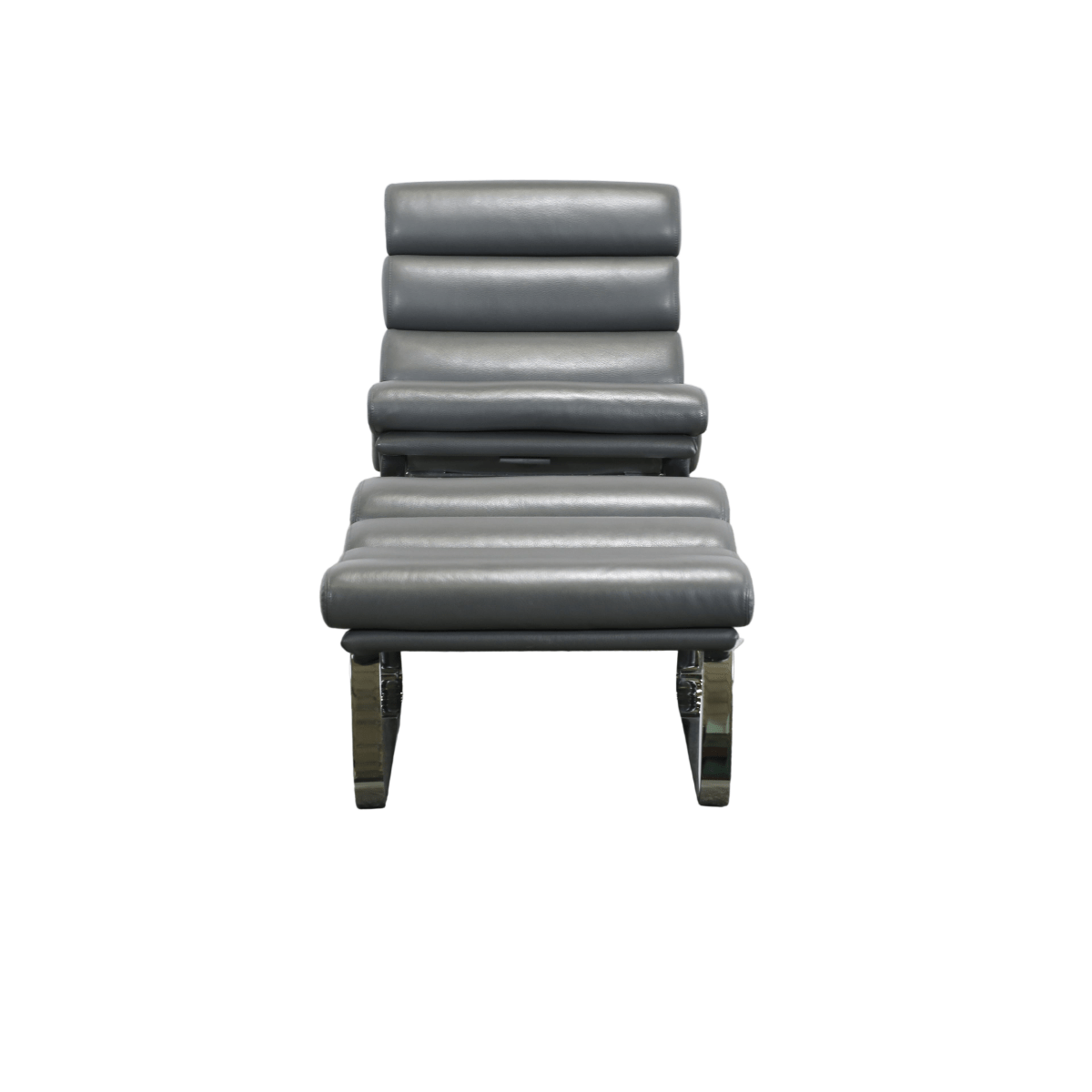 Cierre Monet Leather Rocking Chair & Footstool @ REHAUS
