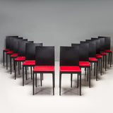 Crassevig by Ludovica & Roberto Palomba Anna R Black Oak Dining Chairs Set of 12 - REHAUS - Ludovica & Roberto Palomba