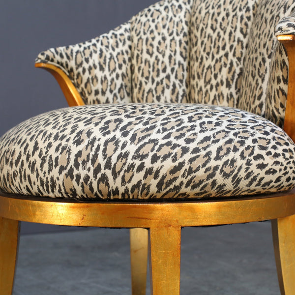 Custom Leopard Accent Chair by Christopher Guy @ REHAUS