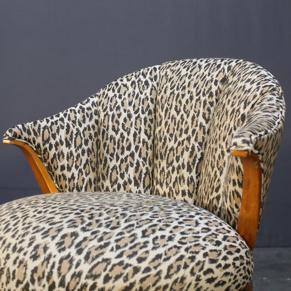 Custom Leopard Accent Chair by Christopher Guy @ REHAUS