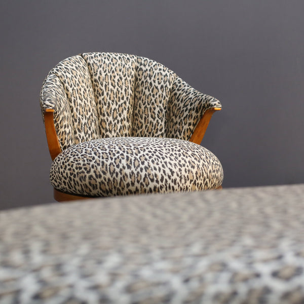 Custom Leopard Accent Chair by Christopher Guy @ REHAUS