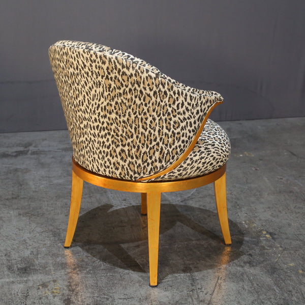 Custom Leopard Accent Chair by Christopher Guy @ REHAUS