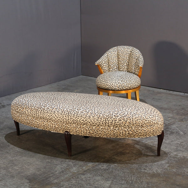 Custom Leopard Accent Chair by Christopher Guy @ REHAUS