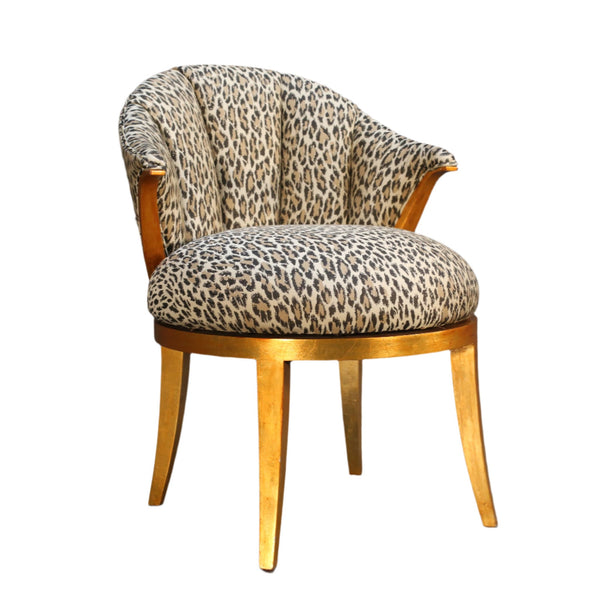 Custom Leopard Accent Chair by Christopher Guy @ REHAUS