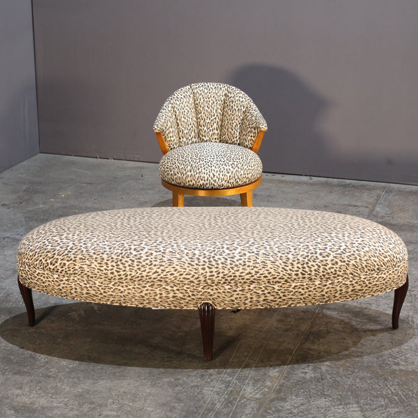 Custom Leopard Accent Chair by Christopher Guy @ REHAUS