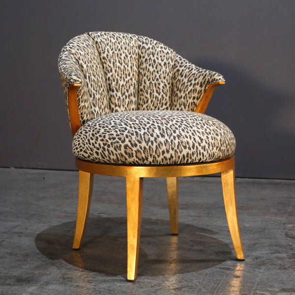 Custom Leopard Accent Chair by Christopher Guy @ REHAUS