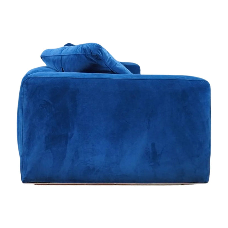 Daytona by Giuseppe Bavuso for Alivar Blue Velvet Sofa - REHAUS - Alivar