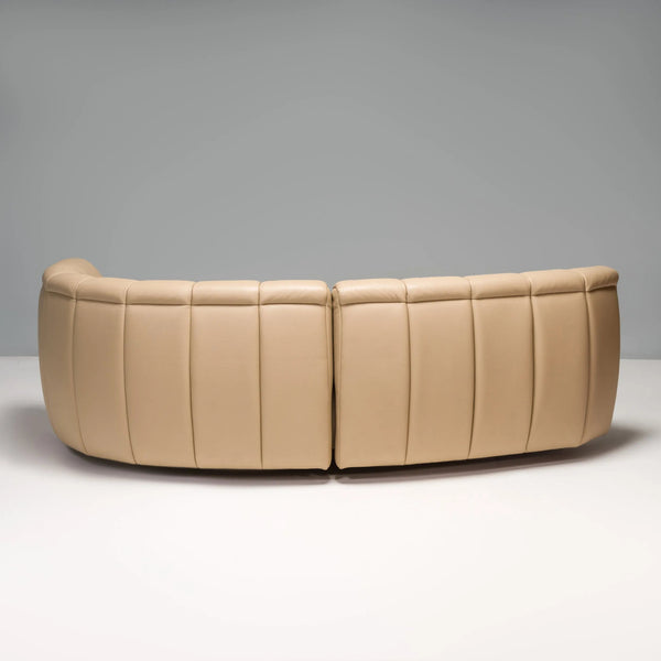 De Sede by Hugo de Ruiter Beige Leather DS - 164/29 Sofa - REHAUS - Hugo de Ruiter