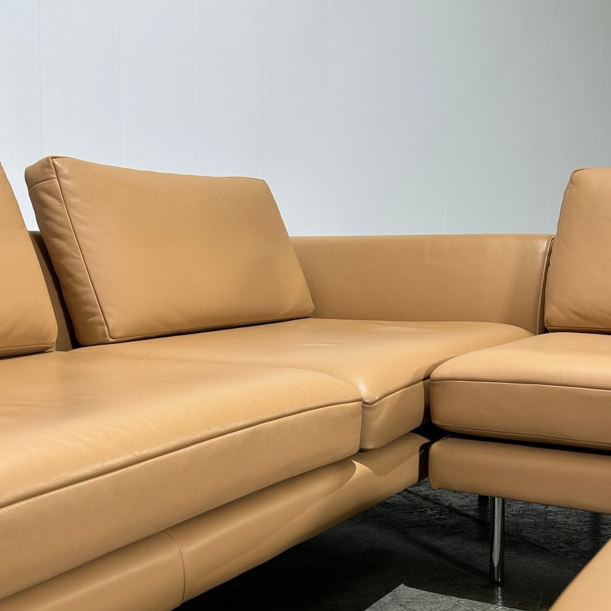 De Sede DS 570 Corner Sofa and Footstool @ REHAUS